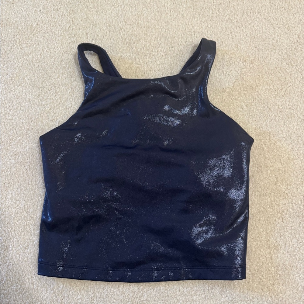 Athleta Consciously Crop Bra Top- Shine